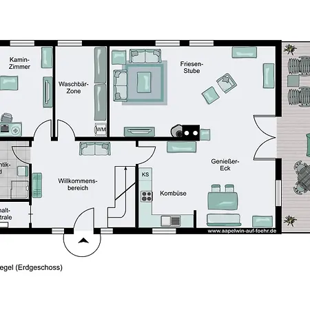 Aapelwin Auf Foehr Hébergement de vacances *
